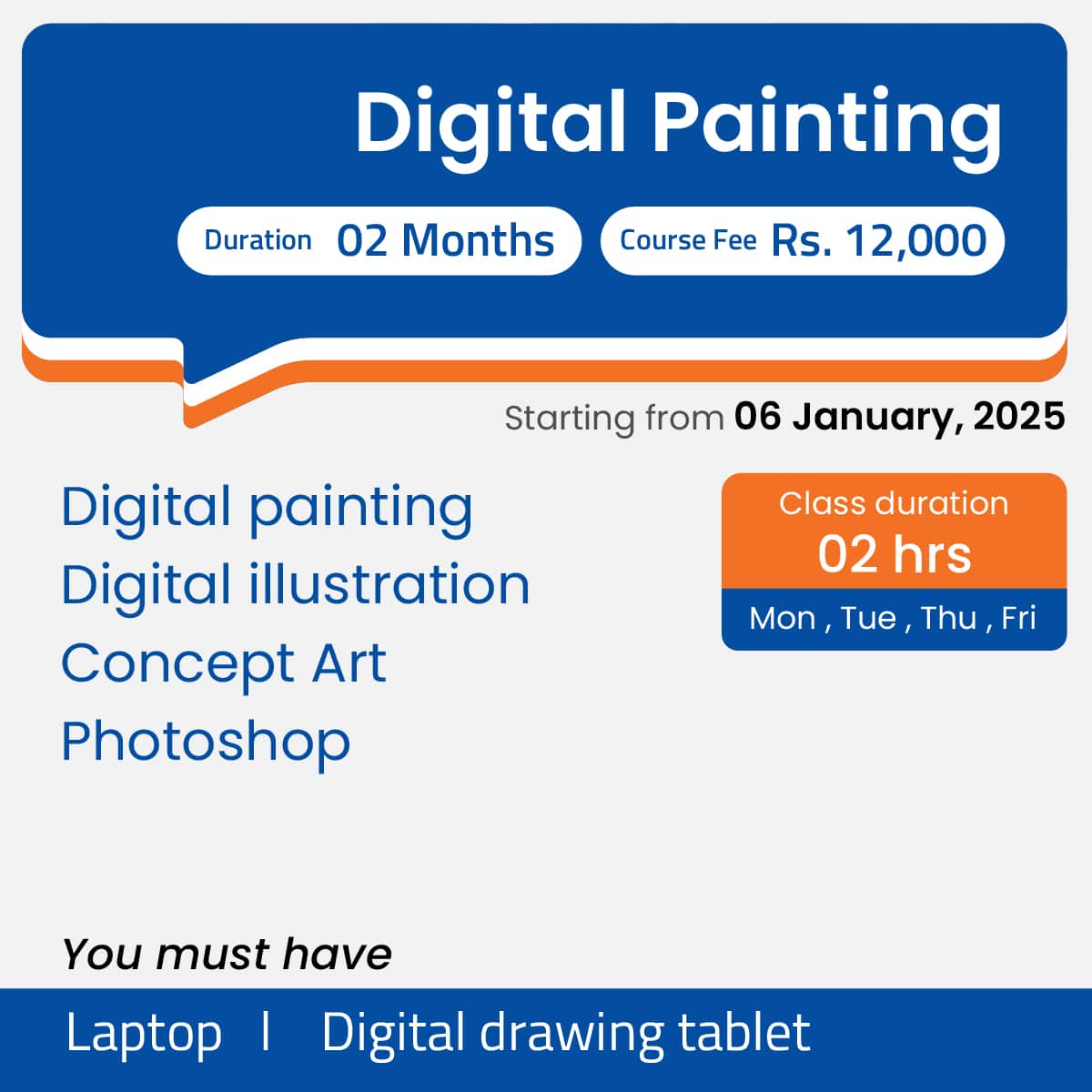 Digital painting course