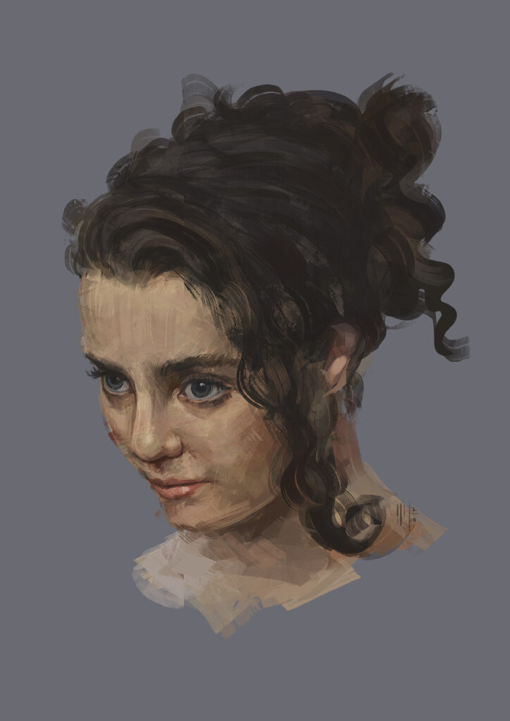 portrait of girl